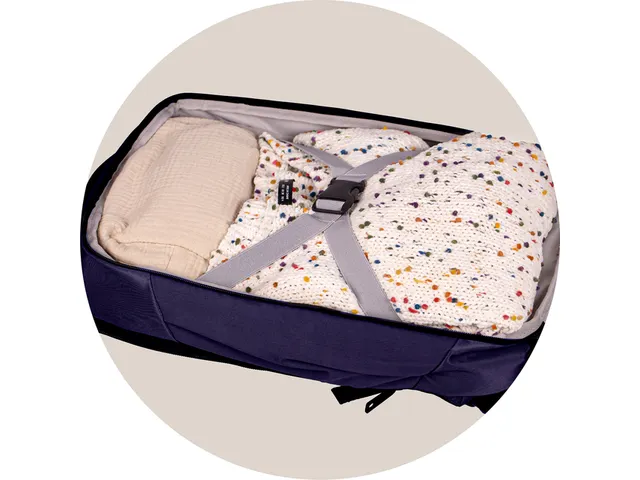 Rugzak Oxford Identity 14 vakken navy 15 inch