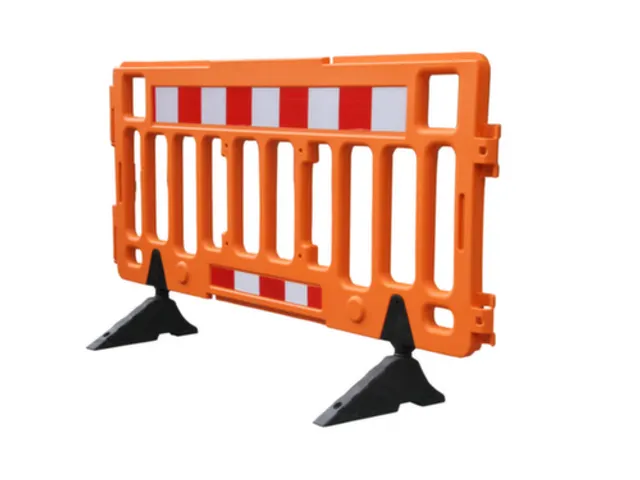 dranghek,HxBxD 1000x2000x445mm,kunststof,oranje