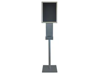 Desinfectiezuil 150 cm clicklijst A3 - 4