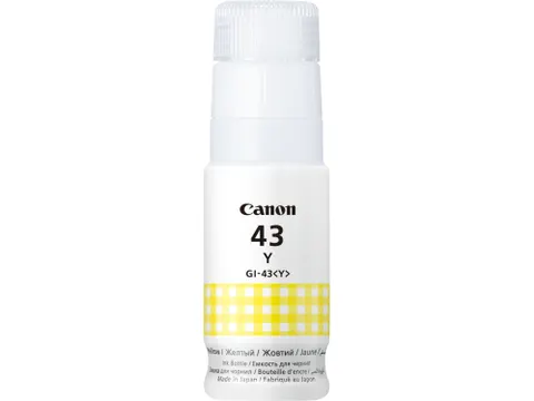 Canon GI-43Y, Origineel, Geel, Canon, PIXMA G640 PIXMA G540, 60 ml, In