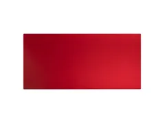 Onderlegger PU 40x80cm zwart/rood