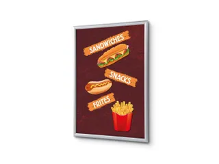 Kliklijst A1 complete set met print "Sandwiches Snacks Frites" - 1