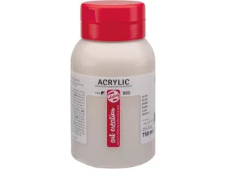 Art Creation acrylverf flacon van 750 ml, zilver - 1