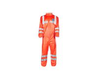 Overall Tyvek 500 Hi-viz Fluororanje, Maat EEL