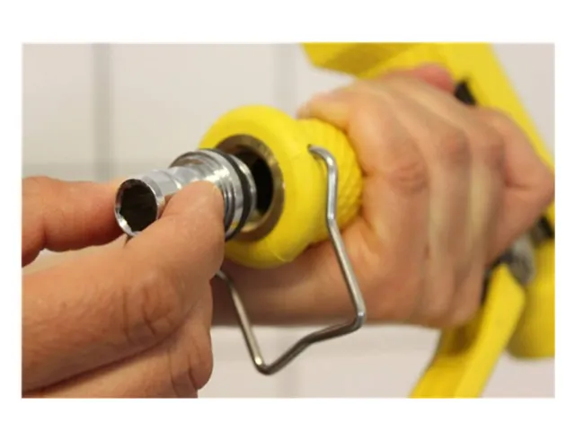 Vikan Hygiene 1/2'' nippel met 1/2'' schroefdraad voor spuitpistool 93