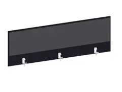 baliepaneel bureau aanbouw achter CC-zwart BN8010-antraciet 1400mm