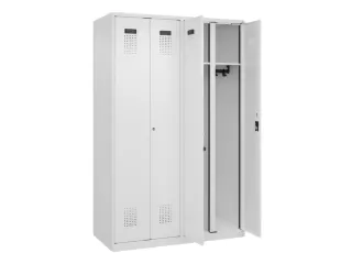 locker voor scheiding van kleding,HxBxD 1850x1200x500mm,4vak - 1