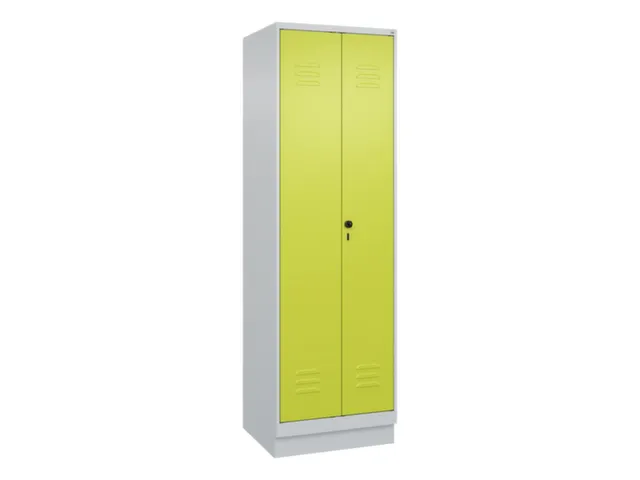 locker voor scheiding van kleding,HxBxD 1950x600x500mm,2vak