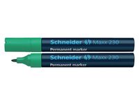 Viltstift Schneider Maxx 230 rond groen 1-3mm