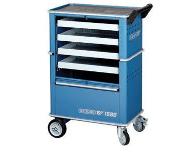 GEDORE 1580 Gereedschapswagen met 4laden