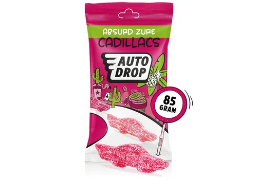 Autodrop Bekkentrekkend Zure Cadillacs zak 85 gram