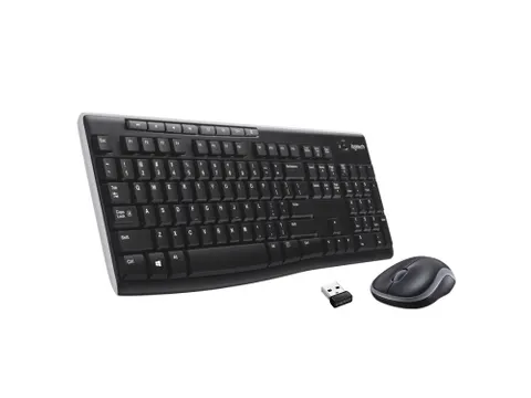 Logitech C270-webcam en MK270 draadloze toetsenbord- en muiscombinatie