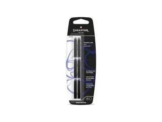 Inktpatronen SHEAFFER zwart 6 stuks op blister - 2