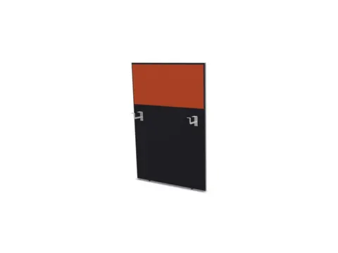 cache de banque d'accueil p. table de bureau CC-noir BN3012-orange