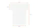 Planbord T-kaart Nobo nr 1.5 36mm wit