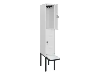 Dubbeldekse dekenkist,HxBxD 1950x300x815mm,1x2vak.,vak B 300mm - 2