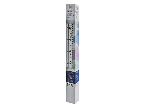 Filestrip Gbc 34-gaats A4 Transparant 100stuks