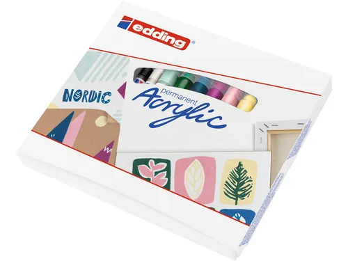 Acrylmarker edding starterskit klein Scandinavisch