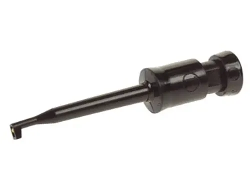 Miniatuur Klemtestpen Met Soldeeraansluiting (Kleps 2) - Zwart