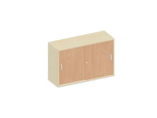 Schuifdeurkast 770x1200x430mm Decor Romp Esdoorn Decor Front Beuken