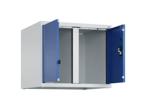 opzetkast,v. locker voor scheiding van kleding,2vak.,vak B 300mm