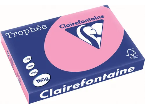 Trophée Pastel A3 160g 250 vel felroze