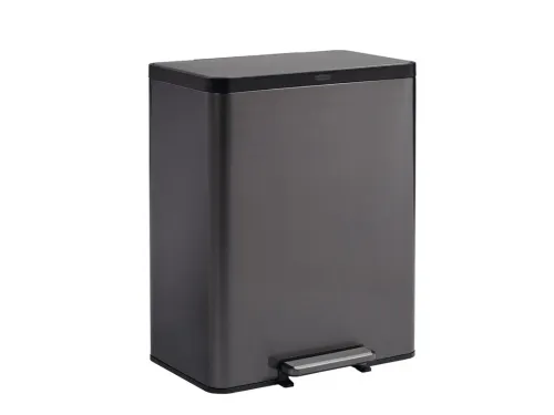 Elite Step-On Pedaalemmer 60 liter Metallic Grafiet