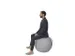 Ergoball ergonomische zitbal grijs Ø 65 cm.