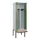 PBM-locker met bank,HxBxD 2120x600x815mm,2vak,vak B 300mm,draaigrendel