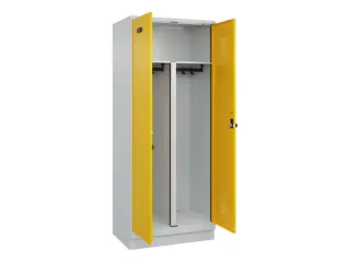 PBM-locker,HxBxD 1950x800x500mm,2vak,vak B 400mm,draaigrendel - 1