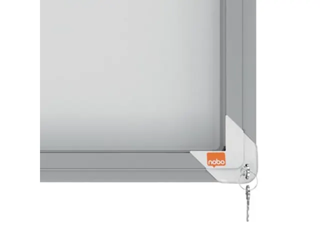 Premium Plus binnenvitrine schuifdeuren hoekslot magnetisch 15x A4