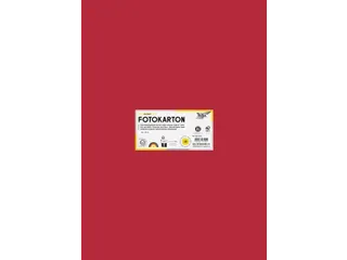 Fotokarton Folia 300gr 50x70cm 20 vuurrood - 1