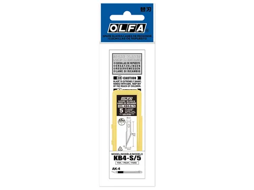 Reservemes Olfa KB4-S blister à 5 stuks