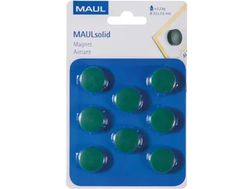 magneet Solid 20 mm trekkracht 300 gr 8 stuks