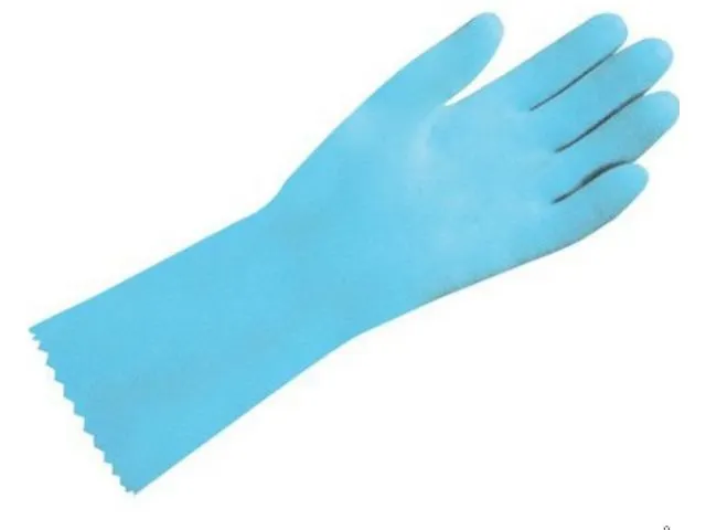 Handschoen Jersette 300, Maat M Latex Blauw