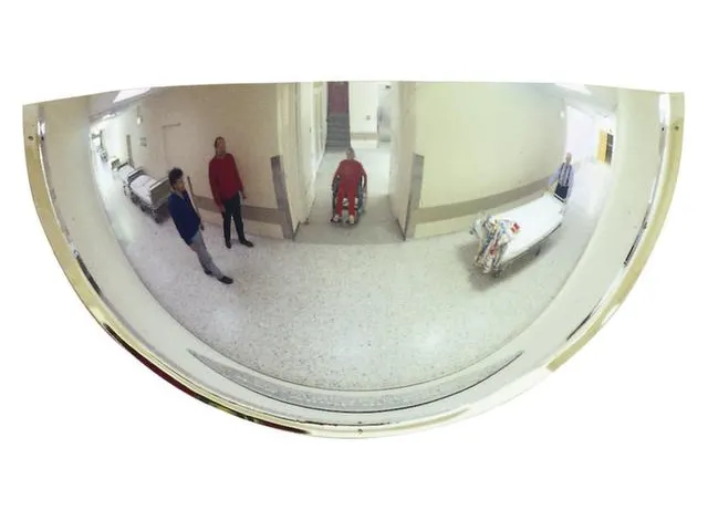 Panoramaspiegel Zichthoek 180° Ø 1000Mm zichtbreedte 8m