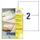 Etiket Avery Zweckform LR3655 210x148mm A5 recycled Wit 200 stuks