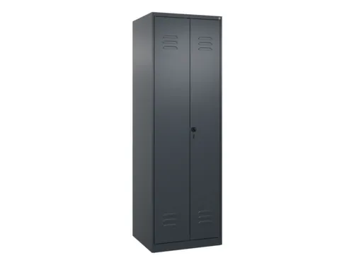 locker voor scheiding van kleding,HxBxD 1850x600x500mm,2vak