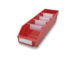 Stellingbakken Pp Hxbxd 95X120X400Mm Rood