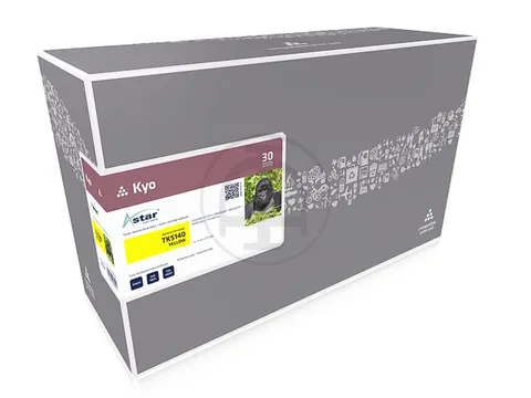 AS13603 Astar Kyocera TK5140 Ecosys toner geel rebuilt 5000pagina's ch