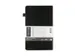 Notitieboek Sakura hard cover large lijn zwart 130x210mm