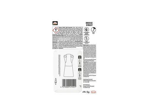 Secondenlijm Pattex met kwast flacon 5 gram op blister