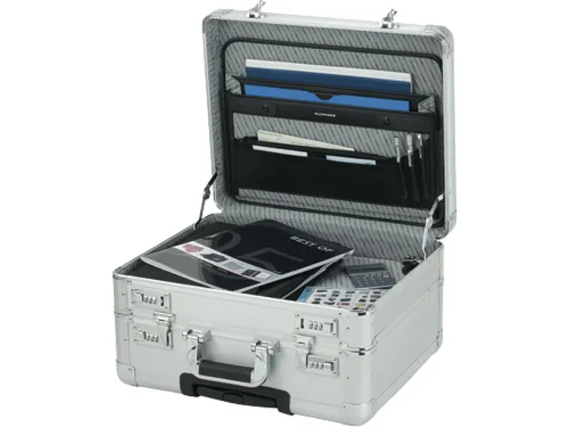 Attaché-case trolley Alumaxx challenger aluminium argent