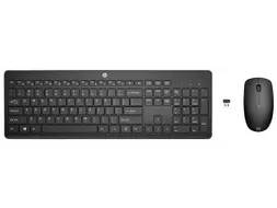 Toetsenbord + muis HP 235 draadloos QWERTY zwart