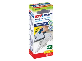 Correctierollervulling Tesa ecoLogo 4.2mmx14m in hangdoosje - 1