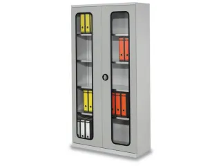 Systeemkast 1950x1000x410mm Staalplaat Vensterdeuren Deuren Ral7035 - 2