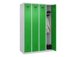 locker,HxBxD 1850x1200x500mm,4vak,vak B 300mm,cil.-slot