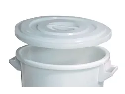 Deksel Voor Ton 100 Liter Wit