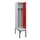 locker met bank,voor scheiding van kleding,HxBxD 2120x400x815mm,1vak