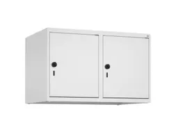 opzetkast,v. locker,2vak.,vak B 400mm,HxBxD 500x800x500mm,vleugeldeur